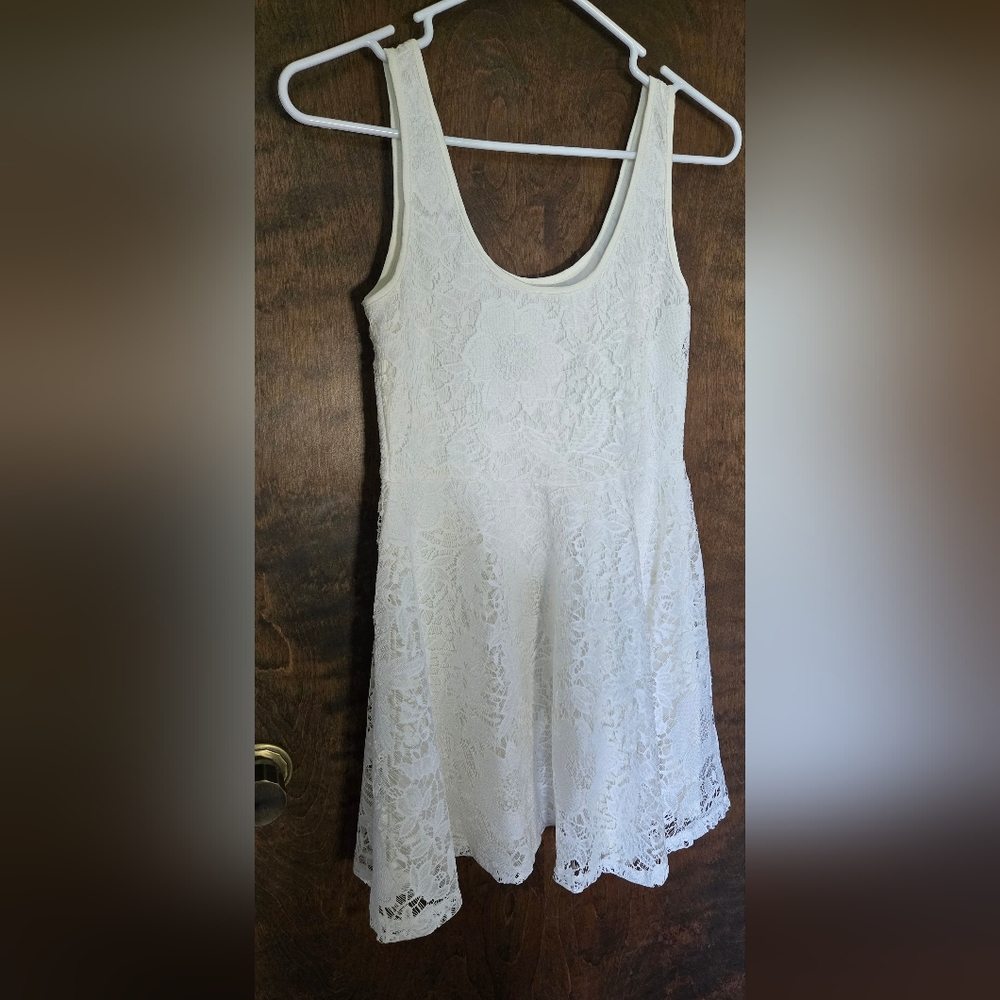 Aeropostale Ivory Lace Dress